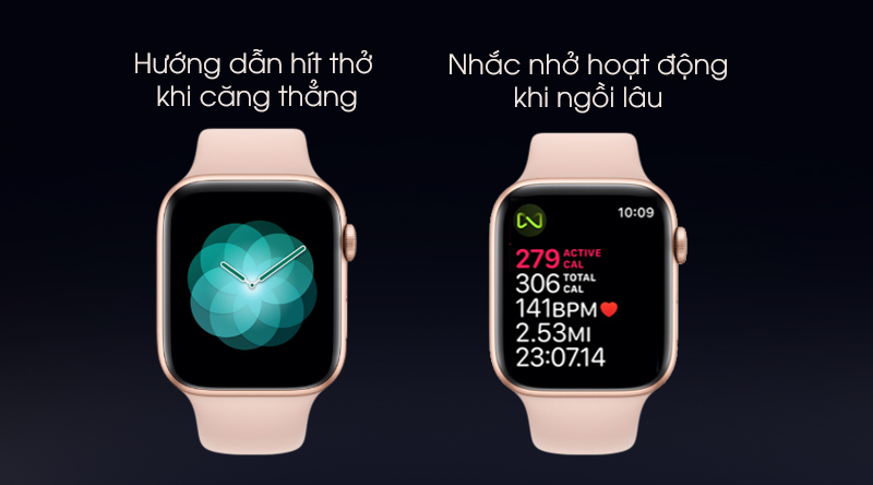 Apple Watch S5 nhắc nhở hoạt động