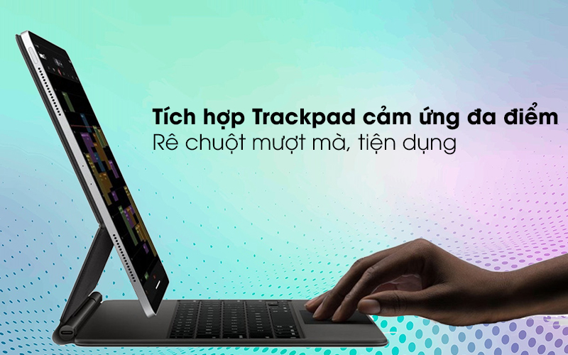 Bàn phím Magic Keyboard 2 cho iPad Pro 11 inch Apple MXQT2 - Tích hợp Trackpad