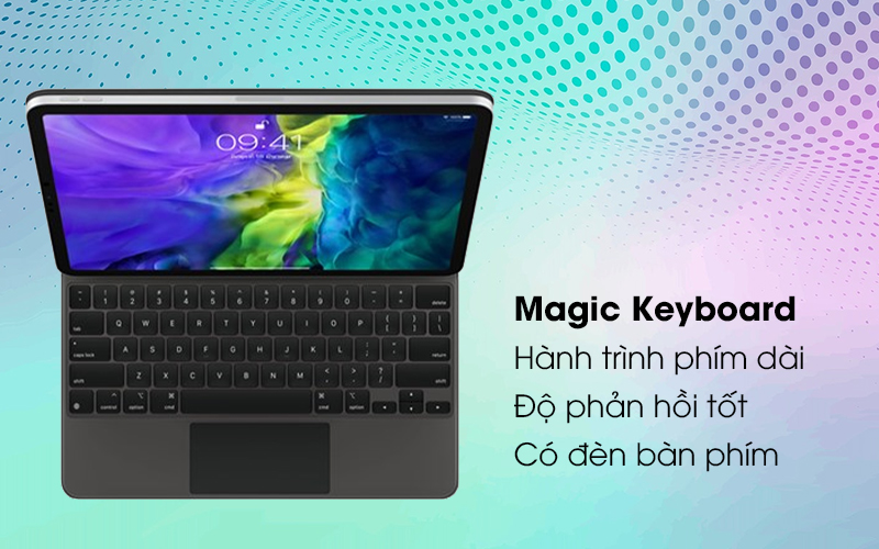 Bàn phím Magic Keyboard 2 cho iPad Pro 11 inch Apple MXQT2 - Bàn phím gõ