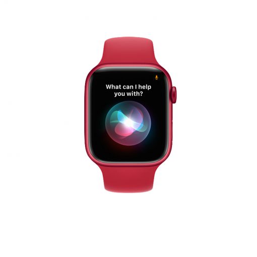 Apple Watch Series 7 GPS 41mm – Vien nhom day cao su do