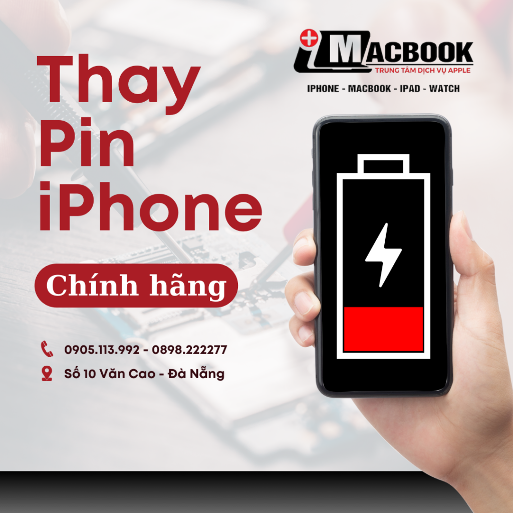 Thay pin iPhone Chính Hãng