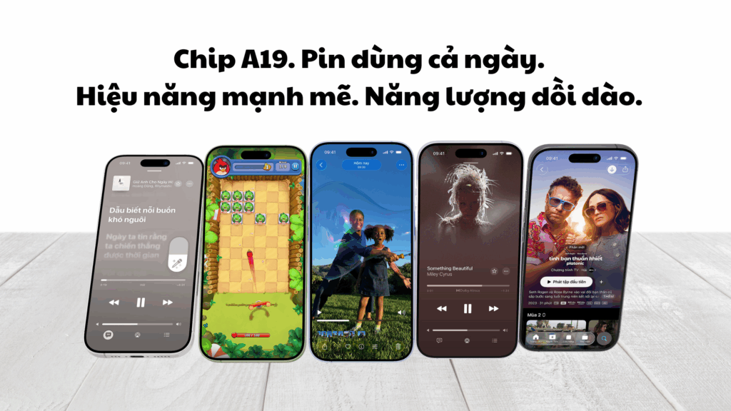 chip A19 tren iphone 17