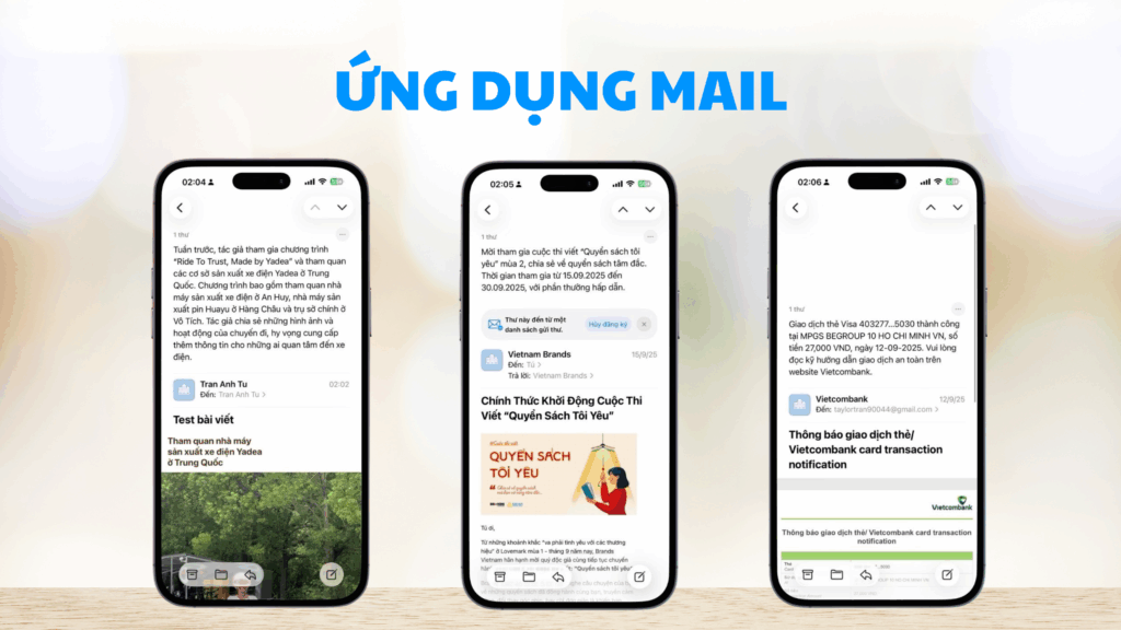ung dung mail